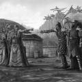 Uthyr Songsword And Wyvern Knights