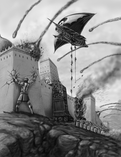 Mortan Legions Besieging City