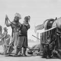 White Horse And Kharkosians Trading